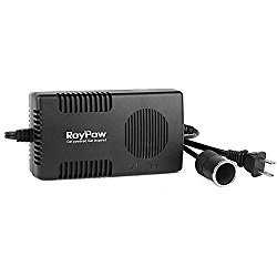 RoyPow 120W (Max 150W) Power Supply AC to DC Adapter 110V/120V to 12V Car Cigarette Lighter Socket 12V/10A DC Power Converter Transformer