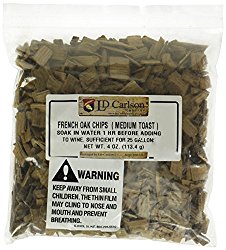 French Toasted Oak Chips 4 oz.