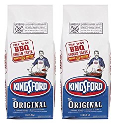 Kingsford Original Charcoal Briquettes, 7.7 Pound Bag (Pack of 2)