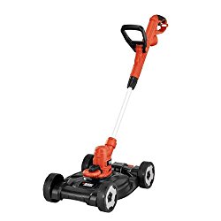 BLACK+DECKER MTE912 6.5-Amp Electric 3-in-1 Trimmer/Edger and Mower, 12″(Do not include Extension Powercord)