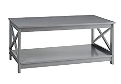 Convenience Concepts Oxford Coffee Table, Gray