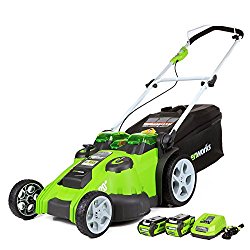 GreenWorks 25302 G-MAX 40V Twin Force 20-Inch Cordless Lawn Mower