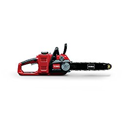 Toro PowerPlex 51880 Brushless 40V MAX Lithium Ion 14″ Cordless Chainsaw, 2.5 Ah Battery & Charger Included