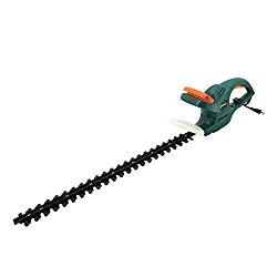 DOEWORKS 4.5AMP Corded Electric Hedge Trimmer with 25″ Dual Steel Blade