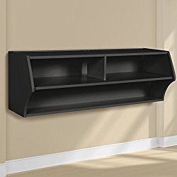 Black Altus Wall Mounted Audio/Video Console