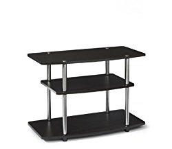 Convenience Concepts Designs2Go 3-Tier TV Stand for Flat Panel Television Up to 32-Inch or 80-Pound, Dark Espresso