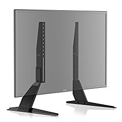 FITUEYES Universal LCD Flat Screen TV Table Top Stand / Base Mount fits 23″ to 42″ T.V TT04701MB-G