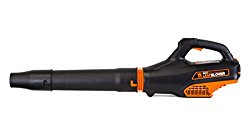 WEN 40410 40V Max Lithium-Ion 480 CFM Brushless Leaf Blower with 2Ah Battery & Charger