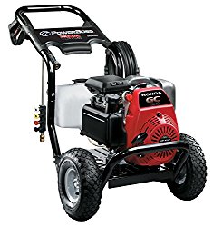 PowerBoss 20649 Gas Powered Pressure Washer 3100 PSI 2.7 GPM Honda GC190 Engine with Easy Start Technology