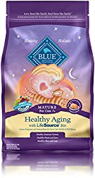 BLUE Mature Healthy Aging Chicken & Brown Rice Dry Cat Food 7-lb