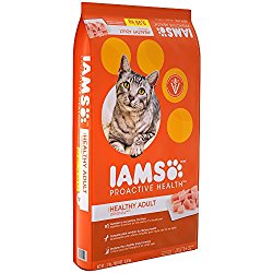 IAMS PROACTIVE HEALTH Adult Original With Chicken Dry Cat Food 22 Pounds
