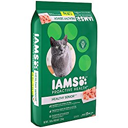 IAMS PROACTIVE HEALTH Senior Plus (11 Years Old and Older) Chicken Recipe Dry Cat Food 16 Pounds