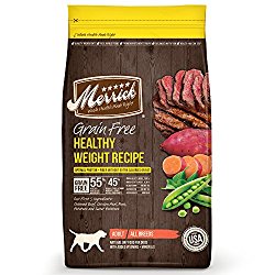 Merrick Grain Free Healthy Weight Recipe Dry Dog Food, 25 lbs.