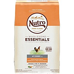 Nutro Wholesome Essentials Natural Dog Food, 30 lbs., Chicken