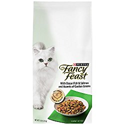 Purina Fancy Feast Gourmet Dry Cat Food With Ocean Fish and Salmon
