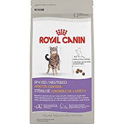 ROYAL CANIN FELINE HEALTH NUTRITION Spayed/Neutered Appetite Control dry cat food, 6-Pound