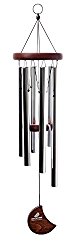 Euforyjam 28 – Inch Tuned Moon Wind Chime, Silver