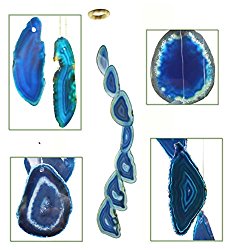 Wind Chime – Unique and Beautiful Agate Slices for Home or Garden Decor