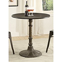 Coaster 100063 Home Furnishings Dining Table, Bronze