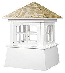 Good Directions Brookfield Vinyl Cupola with Wood Roof 84″ x 118″