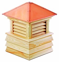Good Directions Dover Wood Cupola with Copper Roof, 18″ x 25″