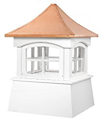 Good Directions Windsor Vinyl Cupola with Copper Roof, 30″ x 45″