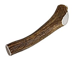 Medium, Whole, Single Pack – Grade A Premium Elk Antler Dog Chew for 20 to 45 lb dogs – Naturally shed from wild elk – No Mess, No Odor – Made in the USA