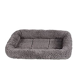 LESYPET Small Dog Crate Cotton Washable Mat Small