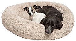 Best Friends by Sheri Donut Luxurious Faux Fur Shag Dog Bed / Cat Bed