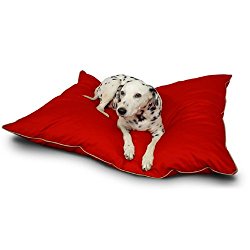 Majestic Pet 28-Inch by 35-Inch Super Value Pet Bed Medium, Red