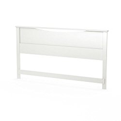 South Shore Step One Headboard, King, Pure White