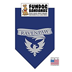BANDANA – HP Ravenpaw for medium to large dogs – Navy Blue