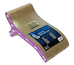 Catit Style Scratcher with Catnip, Butterfly Chaise