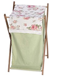 Sweet Jojo Designs Baby and Kids Clothes Laundry Hamper for for Riley’s Roses Bedding