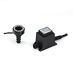 Aquascape 84009 LED Fountain Accent Light for Fountains and Water Features with Transformer, 2.5 Watt, 12 Volt