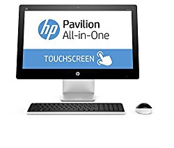 2017 HP Pavilion 23 Inch Touchscreen FHD All-in-One Premium Flagship Desktop (Intel Core i3-4170T 3.2GHz, 6GB RAM, 1TB HDD, WiFi, DVD, Windows 10 Home) (Certified Refurbished)