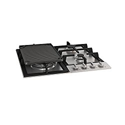 Ancona AN-21249 24″ Gas Cooktop, Stainless Steel