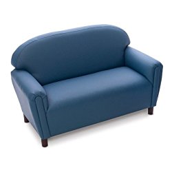 Brand New World School Age Enviro-Child Upholstery Sofa  – Blue
