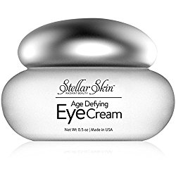 Eye Cream with Hyaluronic Acid, Anti Aging Moisturizer and Wrinkle Creams for Fine Lines & Wrinkles Around Eyes, Best Eye Gel Treatment for Under Eye Dark Circles and Bags, Skin Care from Stellar Skin
