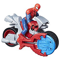 Marvel Spider-Man Blast N’ Go Racer Spider-Man with Cycle