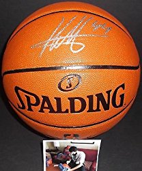 Nikola Mirotic Chicago Bulls Autographed Signed NBA Basketball W/ Proof Picture