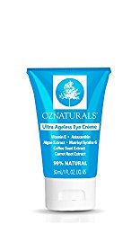 OZNaturals Eye Cream For Wrinkles – Anti Aging Treatment For Dark Circles & Puffiness – The ONLY Eye Moisturizing Cream With Astaxanthin, Matrixyl Synthe’6 & Caffeine For Ultra Ageless Eyes