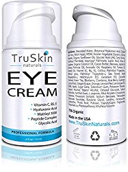 TruSkin Naturals Eye Cream – Anti-Aging Formula Hydrates, Protects & Revitalizes Delicate Skin Around Eyes – 15ml