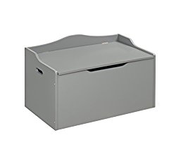 Badger Basket Bench Top Toy Box, Gray
