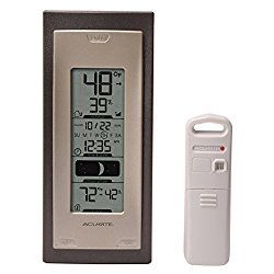 AcuRite 00592A4 Wireless Indoor/Outdoor Thermometer with Humidity Sensor