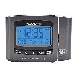 AcuRite 13239 Atomic Projection Clock with Indoor Temperature