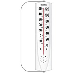 Springfield Indoor/Outdoor Vertical Thermometer with Mounting Bracket (8.75-Inch)