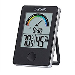 Taylor Precision Products Indoor Comfort Level Thermometer and Hygrometer