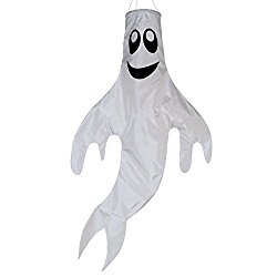 In the Breeze Large 43 inch Ghost Windsock Halloween Hanging Decoration