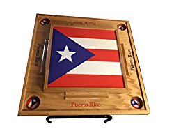 Puerto Rico Domino Table with the Flag -Full